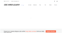 Desktop Screenshot of cidekargo.com